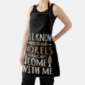 Ik weet dat Morels paddenstoel jager mycoloog G Schort (Insitu)