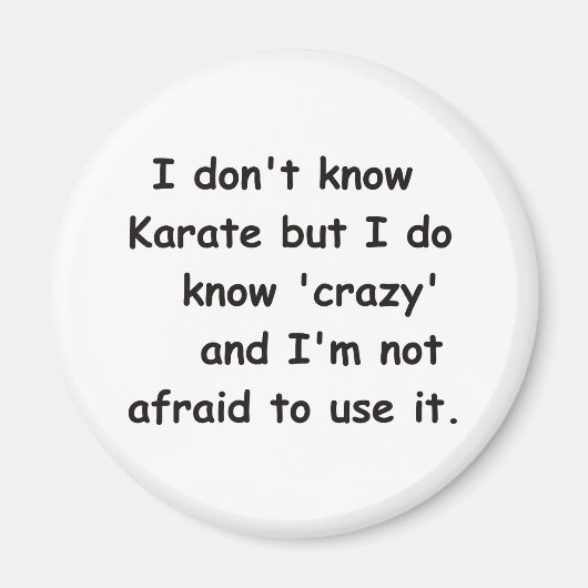 Ik weet gek magneet (Voorkant)