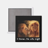 Ik weet het... Ik ben schattig Magneet (Voorkant / Achterkant)