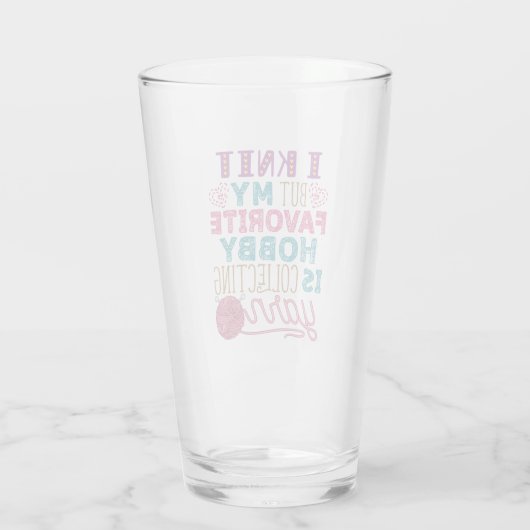 Ik weet het, maar mijn favoriete hobby verzamelt g glas (Achterkant)
