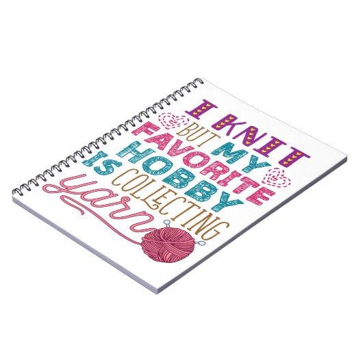 Ik weet het, maar mijn favoriete hobby verzamelt g notitieboek (Linkerzijde)