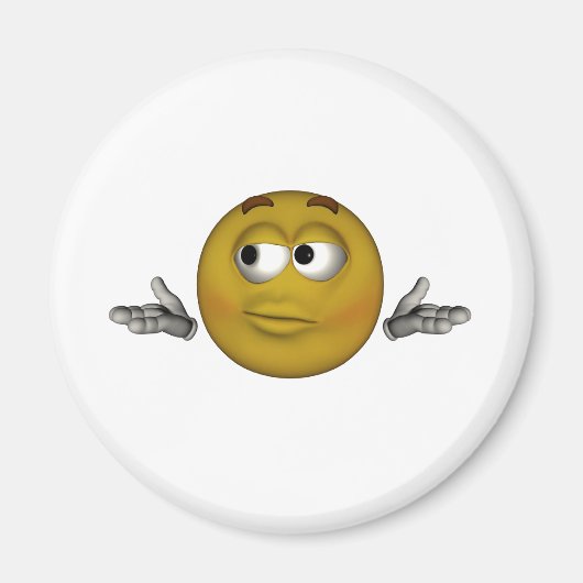 Ik weet het niet magneet (Voorkant)