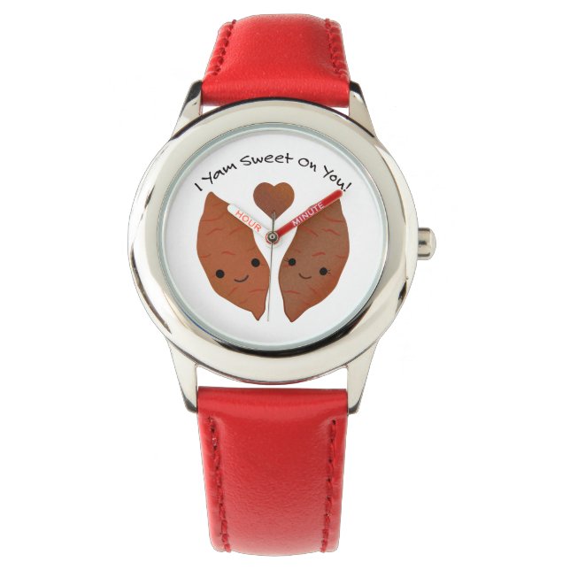 Ik weet het op je zoete aardappelen horloge (Voorkant)