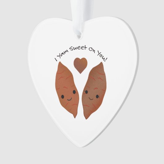 Ik weet het op je zoete aardappelen ornament (voorkant)