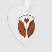 Ik weet het op je zoete aardappelen ornament (voorkant)