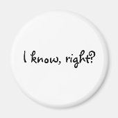 Ik weet het, toch? magneet (Voorkant)