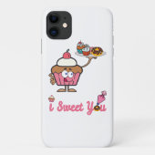 Ik weet je met een Cupcake Case-Mate iPhone Case (Achterkant)