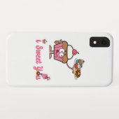 Ik weet je met een Cupcake Case-Mate iPhone Case (Achterkant (horizontaal))