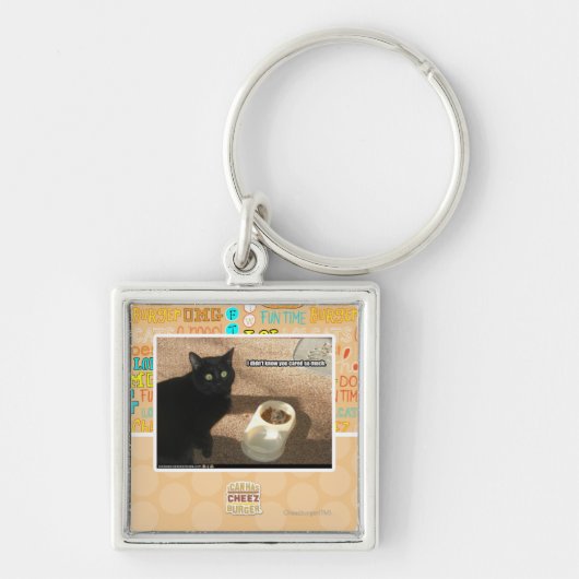 Ik weet niet dat je erom geeft sleutelhanger (Voorkant)