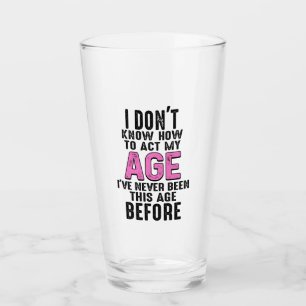 Ik weet niet hoe ik me moet gedragen als mijn verj glas