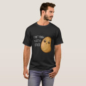 Ik weet niet of ik gewoon een aardappel Kawaii pot T-shirt (Voorkant volledig)
