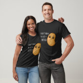 Ik weet niet of ik gewoon een aardappel Kawaii pot T-shirt (Unisex)