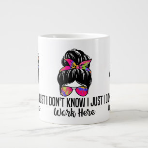 Ik weet niet of ik hier gewoon grappige sarcastisc grote koffiekop