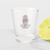Ik weet niet of ik hier gewoon grappige sarcastisc shot glas (Achterkant)