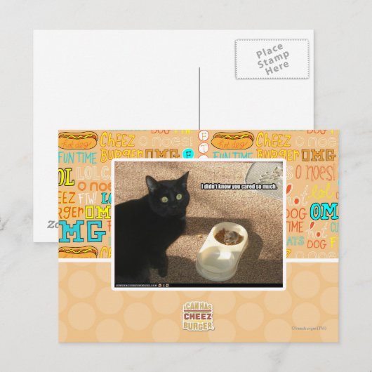 Ik weet niet of je erom gaf briefkaart (Voorkant / Achterkant)