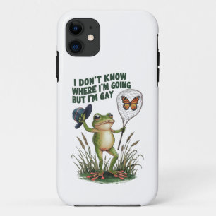 Ik weet niet waar ik heen ga maar ik ben een gay k Case-Mate iPhone case