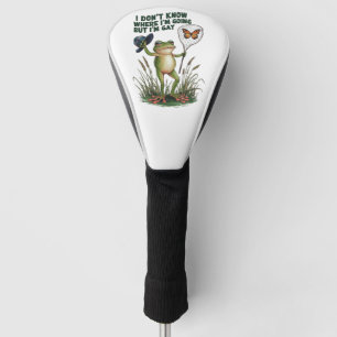 Ik weet niet waar ik heen ga maar ik ben een Gay K Golfheadcover