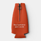 Ik weet niet wat die rots is (blauw) flesjeskoeler (Achterkant)