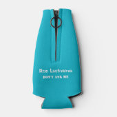 Ik weet niet wat die rots is (rood) flesjeskoeler (Achterkant)