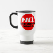 Ik weet niet wat die rots is (rood) reisbeker (Links)