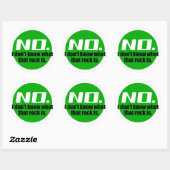 Ik weet niet wat die steen is (groen) ronde sticker (Vel)