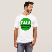Ik weet niet wat die steen is (groen) t-shirt (Voorkant volledig)