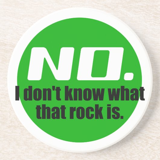 Ik weet niet wat die steen is (groen) zandsteen onderzetter (Voorkant)