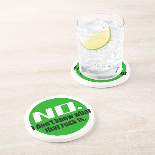 Ik weet niet wat die steen is (groen) zandsteen onderzetter (Zijkant)