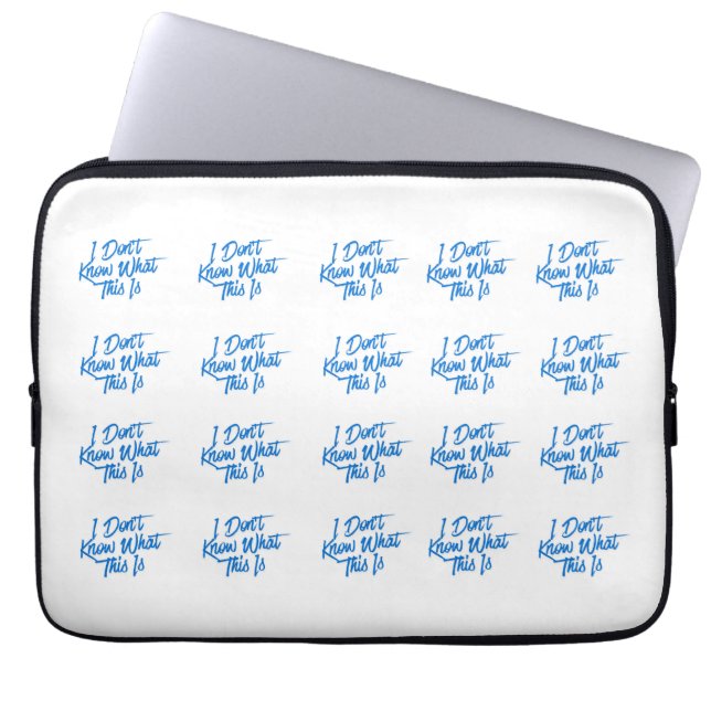 Ik weet niet wat dit is Tablet Hoes (Voorkant)