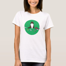 Ik weet niet wat er is gebeurd - Schuldige Kat T-shirt