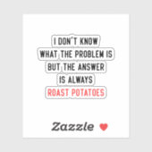 Ik weet niet wat het probleem is sticker (Vel)