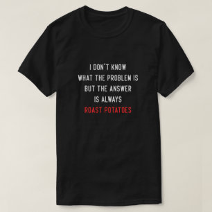 Ik weet niet wat het probleem is t-shirt