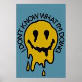 Ik weet niet wat ik doe met poster (Voorkant)