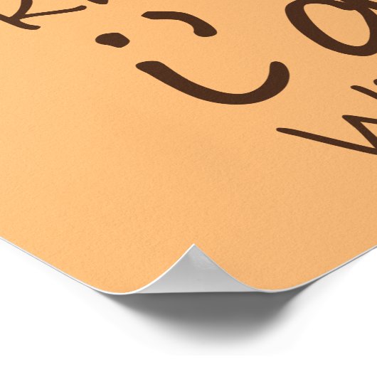 Ik weet niet wat ik zonder jou zou doen | Eenhoorn Poster (Hoek)