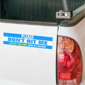 Ik weet niet zeker of ik het wel heb. bumpersticker (Op Truck)