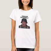 Ik weet niets t-shirt (Voorkant)