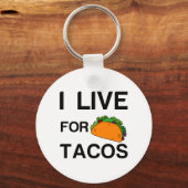 IK WEET OP TACOS SLEUTELHANGER (Voorkant)
