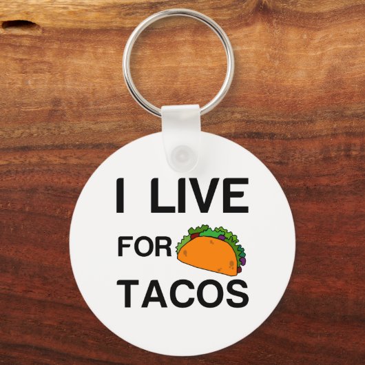 IK WEET OP TACOS SLEUTELHANGER (Voorkant)
