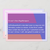 Ik weet ‘t, lieve Ergotherapeut Bedankkaart (Voorkant / Achterkant)