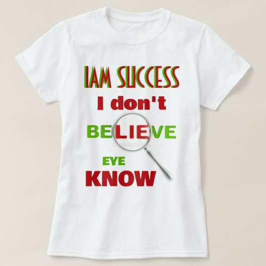 IK WEET T-SHIRT (Design voorkant)