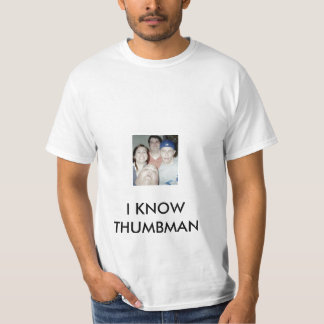 IK WEET THUMBMAN T-SHIRT