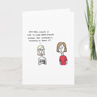 Ik weet u Mijn Sociale Media besluipt Feestdagen Kaart