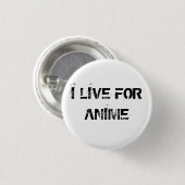 IK WEET VOOR ANIME RONDE BUTTON 3,2 CM (Voorkant /achterkant)