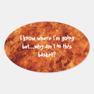 Ik weet waar ik met Ovale Stickers naartoe ga