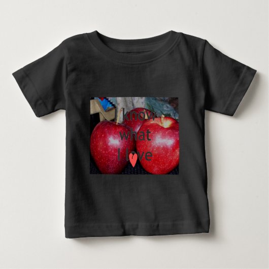 "Ik weet waar ik van hou" - Apple-thema Design (Voorkant)