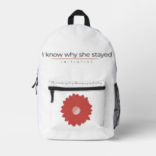 Ik weet waarom ze Print Cut Sew-tas bleef Bedrukte Rugzak