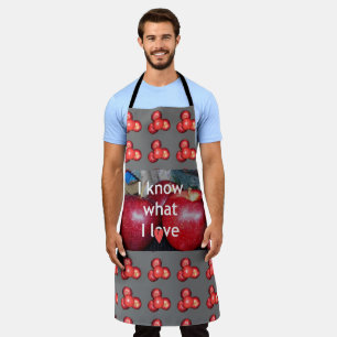 Ik weet wat ik leuk vind Koken All-Over Print Scho Schort