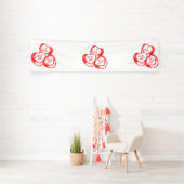 Ik weet wel dat ik een mijne Valentijnsdag ben 2,5 Spandoek (Insitu)