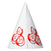 Ik weet wel dat ik mijn Valentijnsdag Pet ben Feesthoedjes (Achterkant)