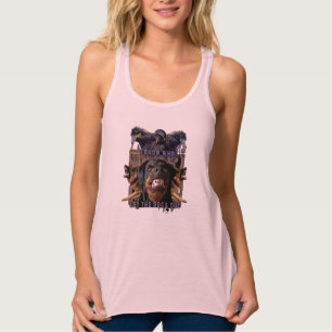 Ik weet wie de honden eruit heeft gelaten. tanktop